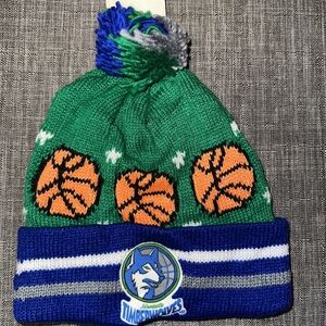 Minnesota Timberwolves knit hat - Fits 3 - 7